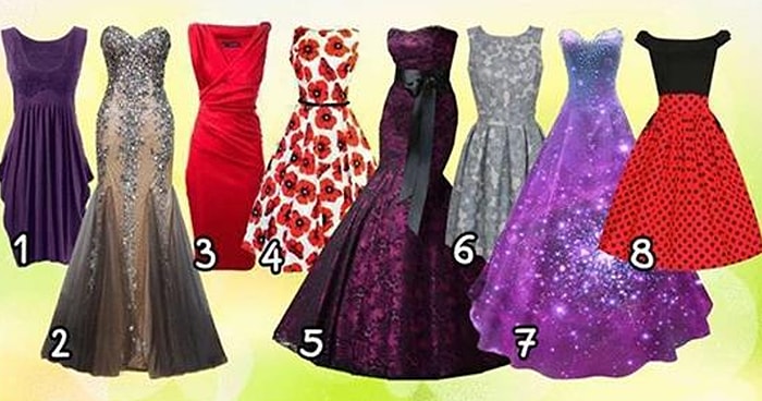 Выберите платье и узнайте, какой этап в жизни вы сейчас переживаете
