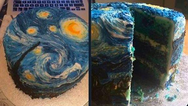 3. Van Gogh, artık çizimlerine bakmayacağız aynı zamanda yiyeceğiz de...