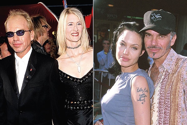 5. Анджелина Джоли - Билли Боб Торнтон - Лора Дерн