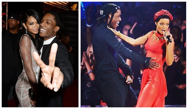 9. Рианна - Эйсап Рокки - Иман Шанель