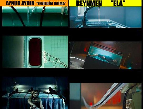 Reynmen'in Ela adlı şarkısına çektiği klibin, Aynur Aydın'ın 2012 yılında yayınladığı Yenildim Daima şarkısının klibinin bazı sahnelerine olan benzerliği, sosyal medya üzerinde klibin çalıntı olduğu iddiasının yayılmasına neden oldu.