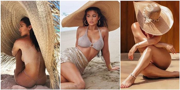 Kylie Jenner da Akıma Katılmıştı: Sadece Bir Şapkayla Verilen Seksi Poz Instagram'ı Sallıyor