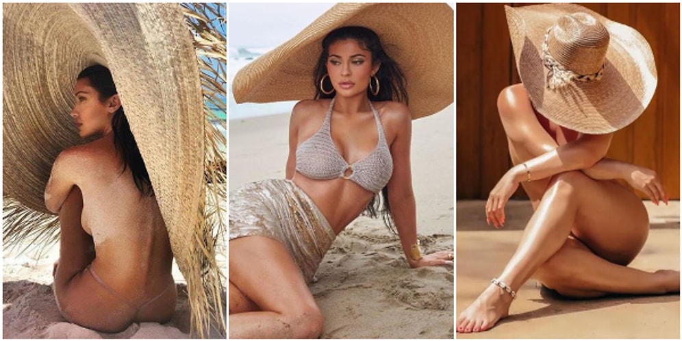Kylie Jenner da Akıma Katılmıştı: Sadece Bir Şapkayla Verilen Seksi Poz Instagram'ı Sallıyor