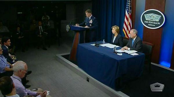Pentagon’da düzenlenen basın toplantısında, kararın F-35 programındaki diğer müttefiklerle uyum içinde alındığı vurgulandı.