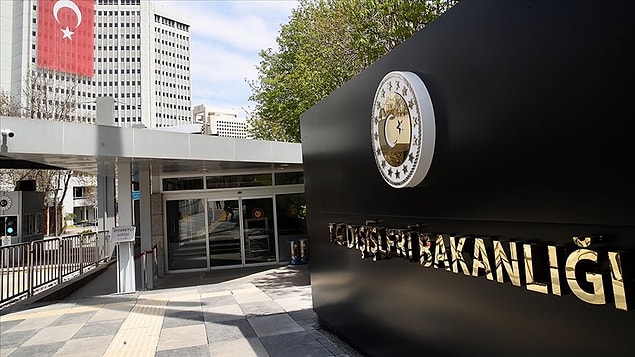 Dışişleri Bakanlığı: "ABD’yi stratejik ilişkilerimizde onarılmaz yaralar açacak bu hatadan geri dönmeye davet diyoruz"