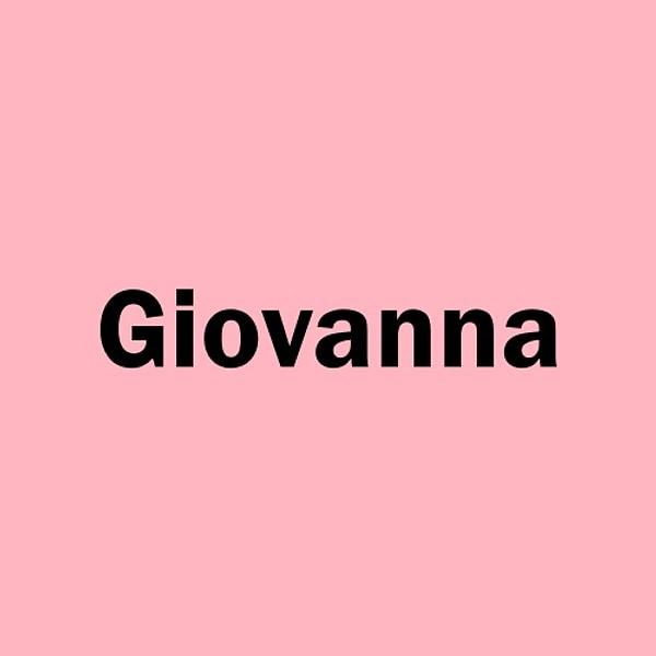 Yabancı biriyle evlenecek olsaydın adı Giovanna olurdu!