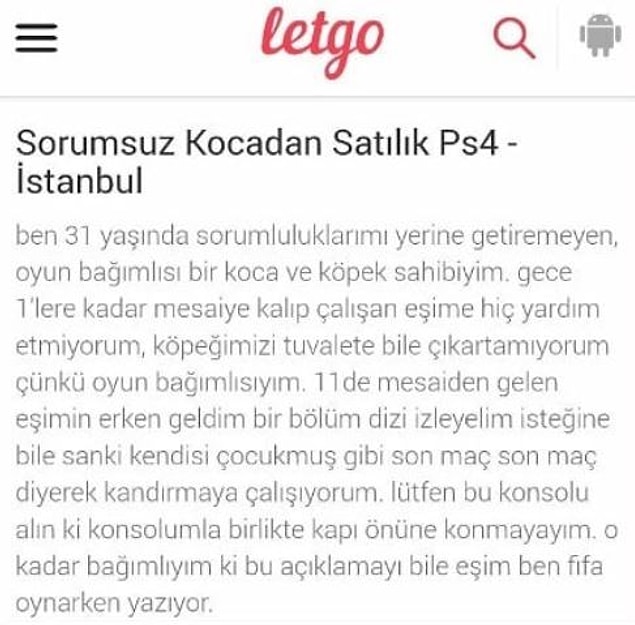 7. Hemen almak lazım, bir yuva sallantıda.