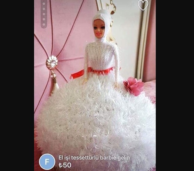 11. Gelin olmuş gidiyorsun Barbie.