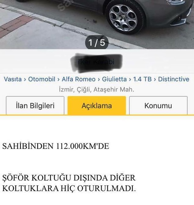 15. Parantez içinde "inşallah size nasip olur yazmalıymış...