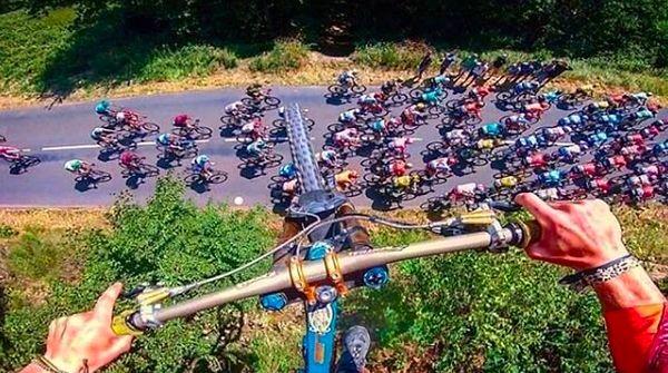 21 yaşındaki Valentin Anouilh isimli çılgın adam Fransa Bisiklet Turu'nun 10. etabında muazzam bir gösteriye imza attı.