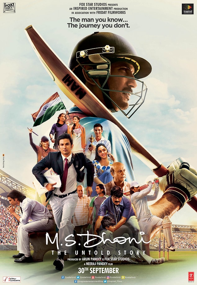 17. M.S. Dhoni: The Untold Story / IMDb: 7,7