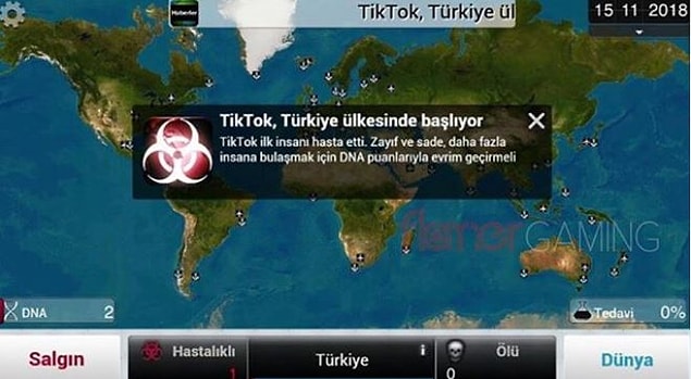 7. Dünyaya yayılıyor...