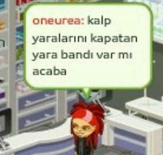 8. Oyuna girip mutlu olayım diyorsun...