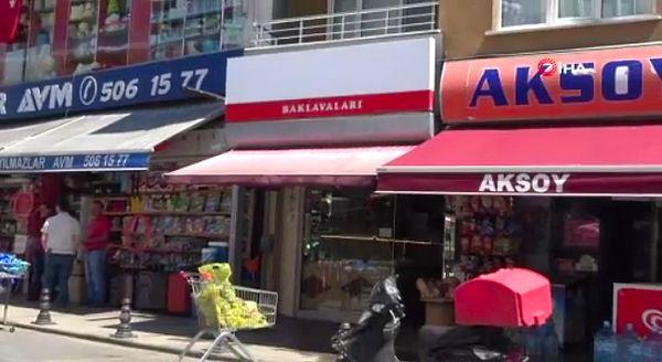 Kararın ardından Seydioğlu Baklava’ya ait dükkanların tabelaları indirilmeye başlandı.