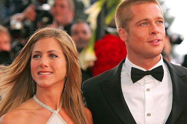 6. Brad Pitt ve Jennifer Aniston