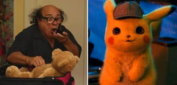 5. Danny DeVito, yeni Pokémon Detective Pikachu filminde neredeyse Pikachu'yu oynuyordu. Hatta sesini bile test ettiler.