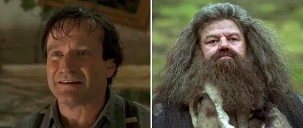 23. Robin Williams, Harry Potter serisinde Hagrid'in rolünü alabilmek için elinden geleni yapmaya çalıştı ancak "sadece İngiliz oyuncu kadrosu" kuralı vardı, bu yüzden onu sürekli geri çevirdiler.