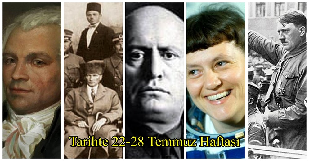 Birinci Dünya Savaşı Başladı, Lozan İmzalandı, Kıbrıs'ta Ateşkes İlan Edildi... Tarihte 22-28 Temmuz Haftası ve Yaşanan Önemli Olaylar