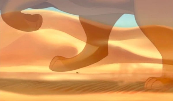 12. В сцене, где Симба возвращается домой, добавлена новая песня — Spirit, которую поет Бейонсе.