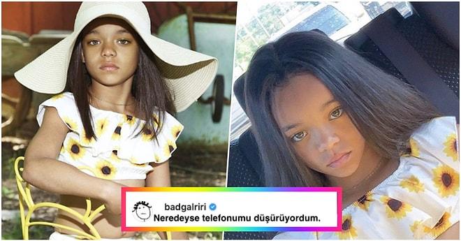 Rihanna Bile İnanamadı! Ünlü Şarkıcıya Olan İnanılmaz Benzerliğiyle Dikkat Çeken Küçük Kız Sosyal Medyanın Gündeminde