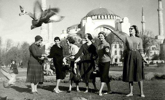 Sultanahmet Meydanı, İstanbul, 1960.