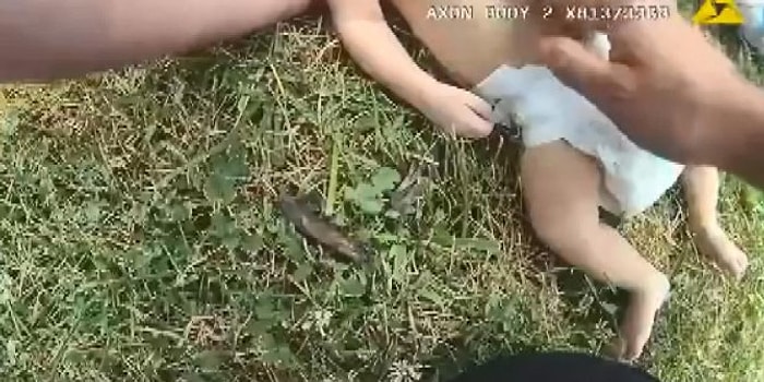 Kalp Masajı ile Bebeği Hayata Döndüren Kahraman Polis!