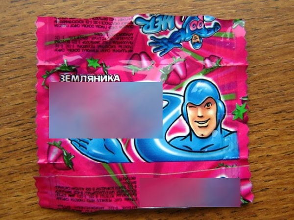 7. И еще одна жвачка, которую вы непременно угадаете: