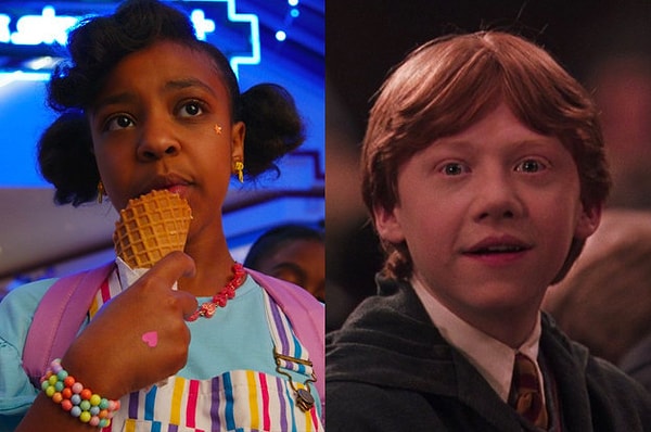 Эрика Синклер и Рон Уизли!