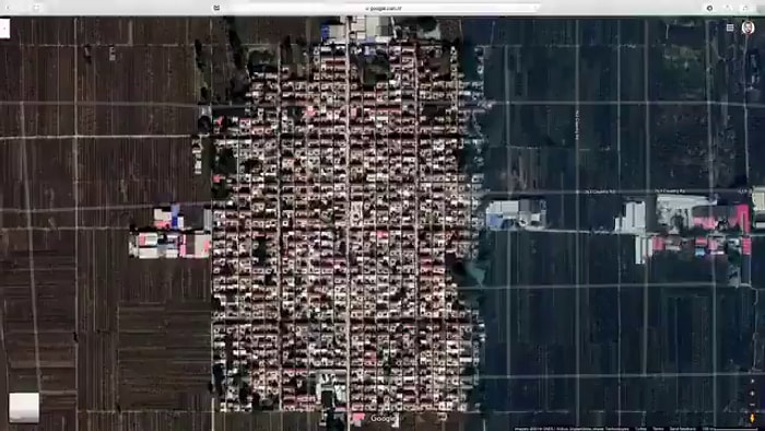 Klan Savaşlarını Andırıyor: Devasa Nüfusa Sahip Çin'de Kırsal Yerleşimi Gösteren Ürkütücü Video!