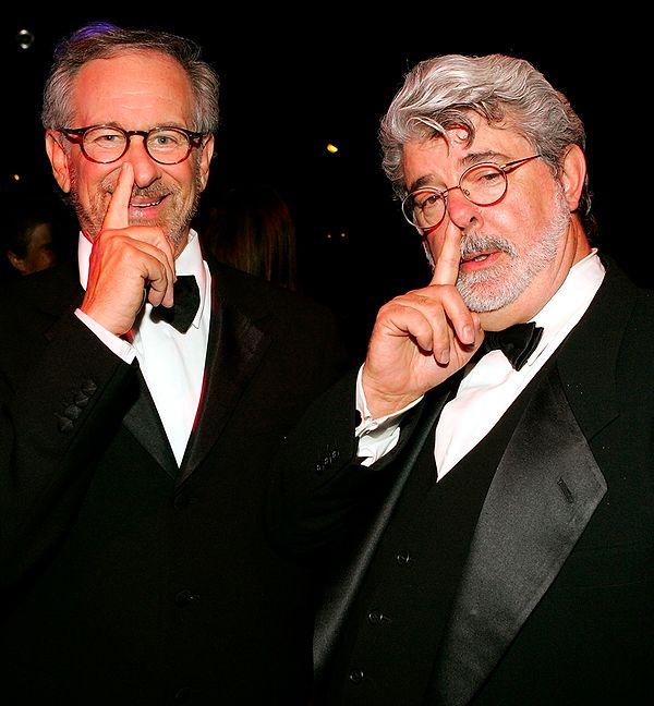 21. George Lucas ve Steven Spielberg