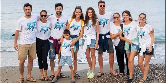 İyi ki Varsınız! Kıvanç Tatlıtuğ ve Arkadaşları Nesli Tükenmekte Olan Kaplumbağaları Denizle Buluşturdu