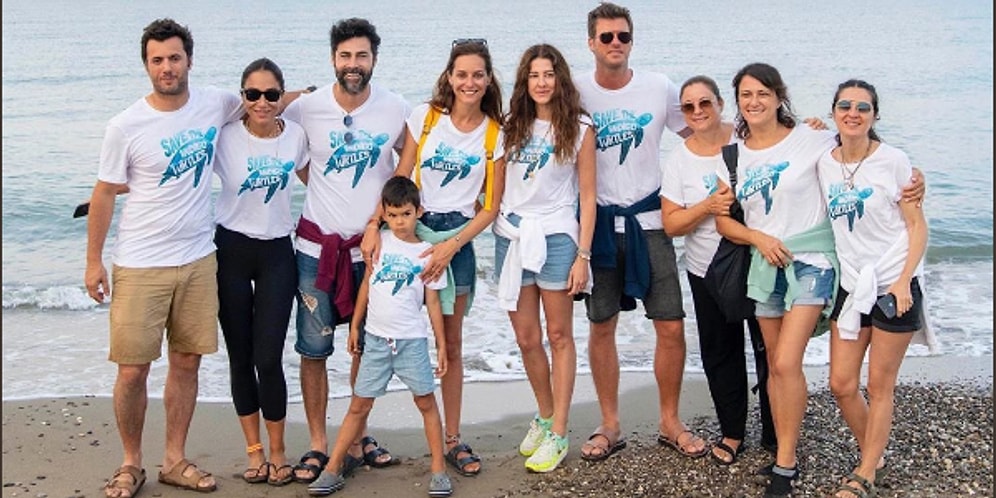 İyi ki Varsınız! Kıvanç Tatlıtuğ ve Arkadaşları Nesli Tükenmekte Olan Kaplumbağaları Denizle Buluşturdu