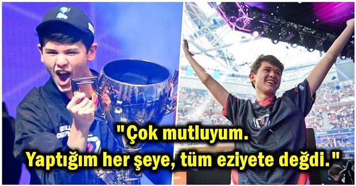 İlk Fortnite Dünya Kupası Gerçekleşti! Bugha Olarak Tanınan 16 Yaşındaki Genç, 3 Milyon Dolarlık Ödülün Sahibi Oldu