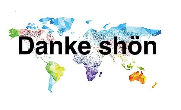 9. А эта фраза означает "спасибо" на...?