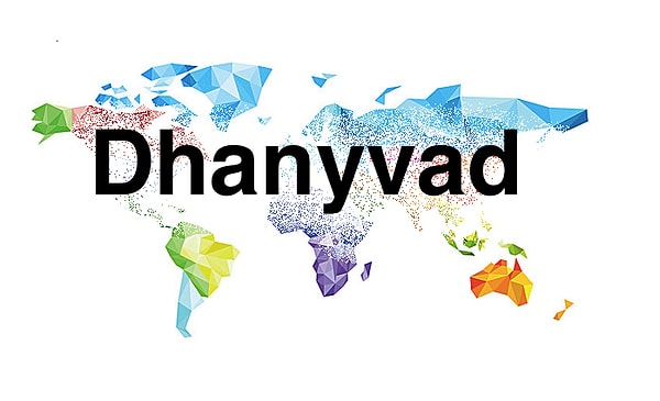 8. А эта фраза означает "спасибо" на...?