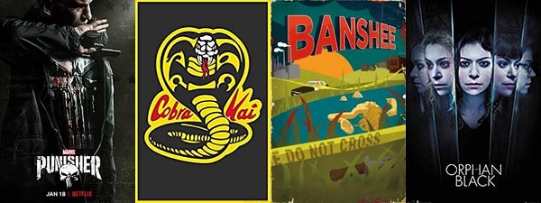 Советуем вам обратить внимание на экшн-сериалы!