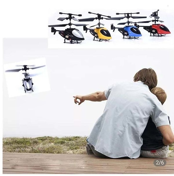 17. «Смотри, сынок, там летит картинка вертолета!»