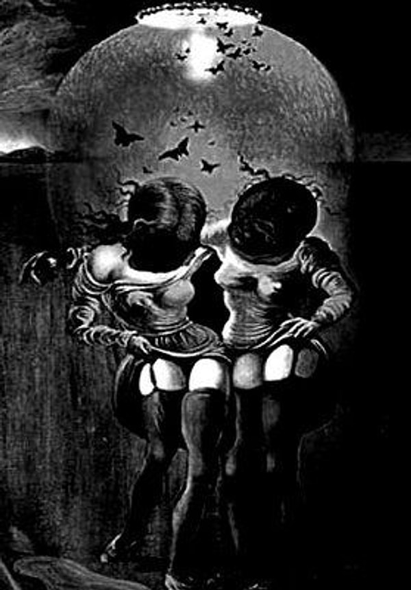 5. Взгляните на картинку и выберете то, что вы увидели первым на картинке