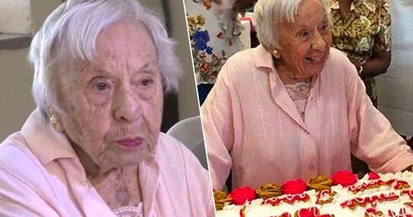 Louise Signore isimli bu tonton teyzemiz, geçtiğimiz hafta 107. yaşını kutladı.