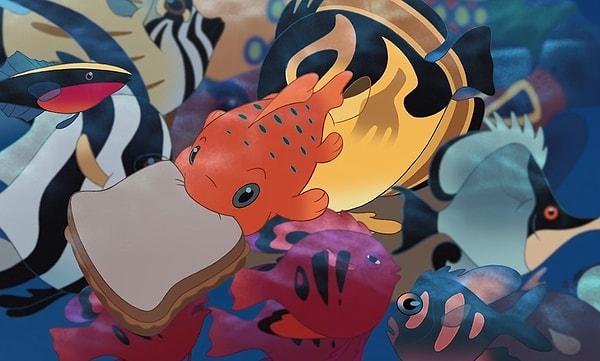 18. 2002 yapımı 'Lilo&Stitch' filminde Lilo'nun balıkları sandviçle beslemesinin bir sebebi var.