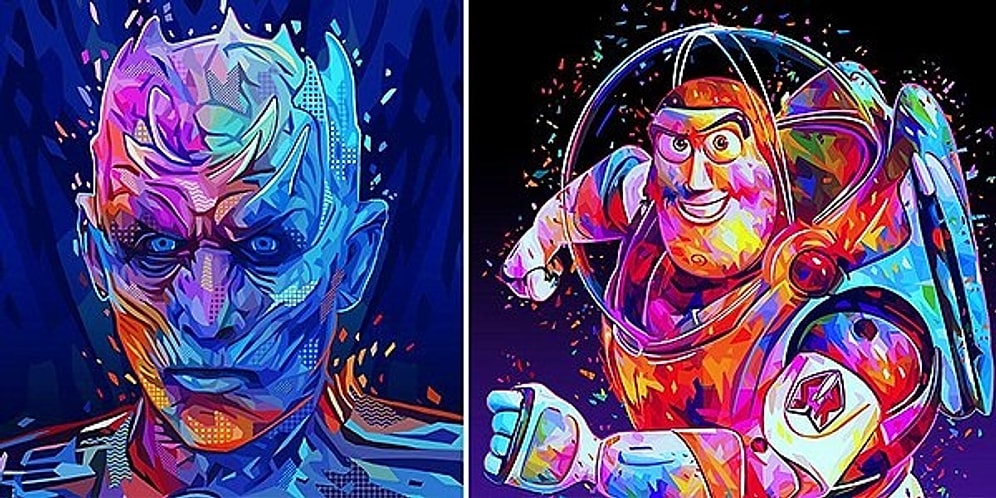 Renk Cümbüşüne Hazır Olun! Game of Thrones'dan Oyuncak Hikayesi'ne Uzanan Dolu Dolu 25 İllüstrasyon Serüveni