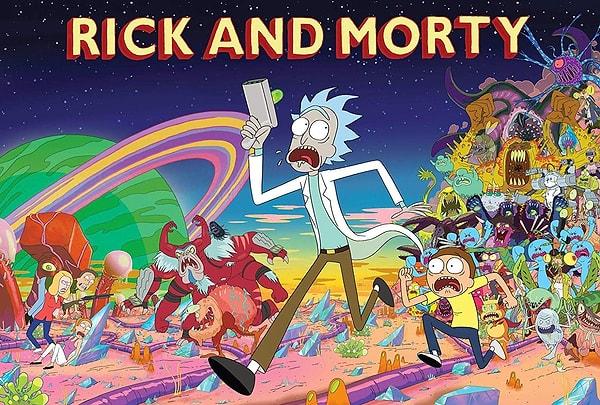 1. Rick and Morty - IMDb Puanı: 9.3