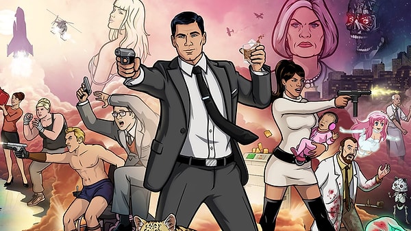 6. Archer - IMDb Puanı: 8.6