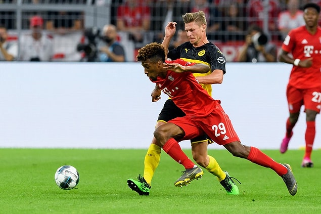 Dortmund’daki Signal Iduna Park’ta oynanan müsabakada Almanya Birinci Futbol Ligi (Bundesliga) şampiyonu ve Almanya Kupası’nı kazanan Bayern Münih ile ligi ikinci sırada tamamlayan Borussia Dortmund karşılaştı.