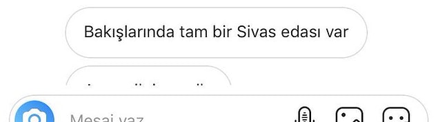 6. Sivas'a bir şey mi dediniz?