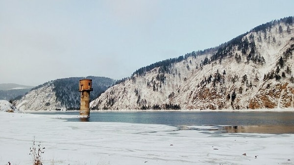 12. Дивногорск выглядит сказочно...