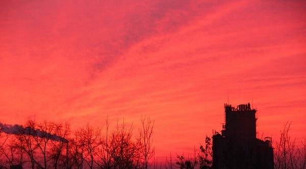 37. Город Курган, залитый закатным солнцем ☀️