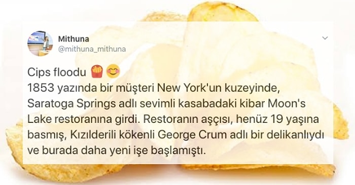 Ayıla Bayıla Yediğimiz Patates Cipsinin Bir Tesadüf Sonucu Ortaya Çıktığını Anlatan Bu Paylaşım Sizi Çok Şaşırtacak!