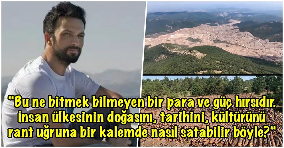 Tarkan da Kaz Dağları'ndaki Çevre Katliamına Sessiz Kalmadı: "Sizlere Emanet Edilen Bu Topraklara ve Halkınıza İhanet Etmeyin!"