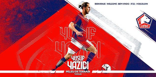Geçtiğimiz günlerde Türkiye'den ayrılarak transferini tamamlamak için Fransa'ya giden Yusuf Yazıcı, Lille ile sözleşme imzaladı.